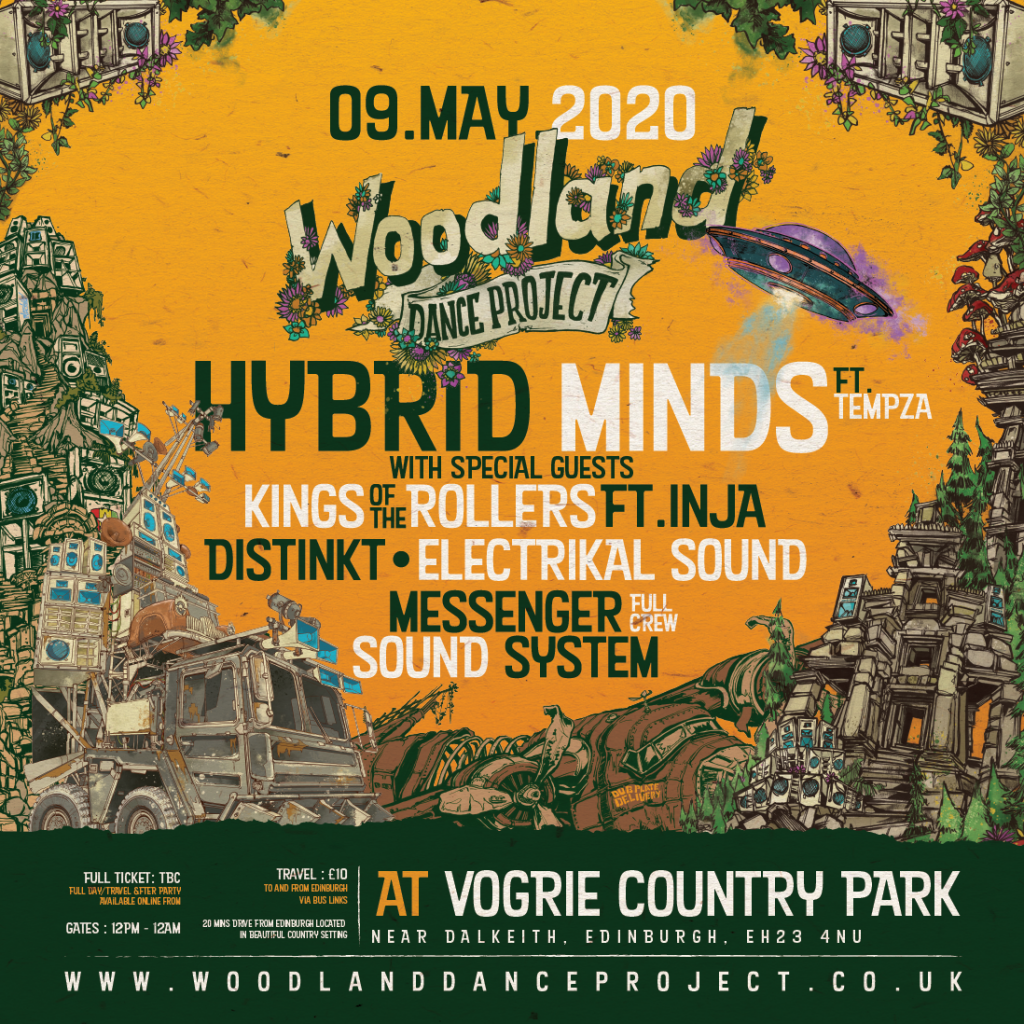 Woodland Dance Project Spring 2020 Announced! Electrikal Sound System